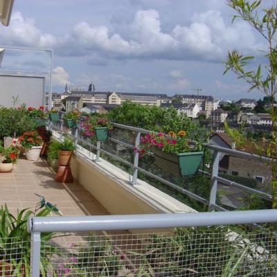 Ville de Chartres vue de la Résidence