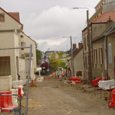 Travaux de la rue de la République